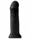 Черный фаллоимитатор на присоске 11  Cocks - 28 см.  фото 1 — pink-kiss