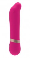 Розовый мини-вибратор для массажа G-точки Cuddly Vibe - 11,9 см. фото 1 — pink-kiss