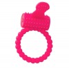 Розовое силиконовое виброкольцо A-toys фото 1 — pink-kiss