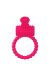 Розовое силиконовое виброкольцо A-toys фото 2 — pink-kiss