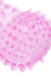 Розовая насадка на палец Eromantica Gentle фото 7 — pink-kiss
