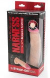 Реалистичный фаллос на поясе Harness - 20,5 см. фото 3 — pink-kiss