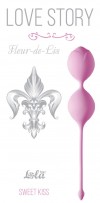 Розовые вагинальные шарики Fleur-de-lisa фото 2 — pink-kiss