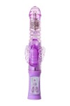 Фиолетовый хай-тек вибратор High-Tech fantasy с вращением бусин - 24,5 см. фото 4 — pink-kiss