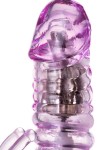 Фиолетовый хай-тек вибратор High-Tech fantasy с вращением бусин - 24,5 см. фото 12 — pink-kiss