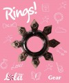 Чёрное эрекционное кольцо Rings Gear фото 2 — pink-kiss