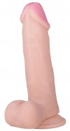 Реалистичный телесный фаллоимитатор на присоске №56 - 18 см. фото 1 — pink-kiss
