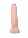 Реалистичный телесный фаллоимитатор на присоске №56 - 18 см. фото 3 — pink-kiss