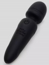 Черный мини-wand Sensation Rechargeable Mini Wand Vibrator - 10,1 см. фото 2 — pink-kiss