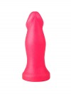 Розовый анальный фаллоимитатор с ограничительным основанием - 14 см. фото 3 — pink-kiss