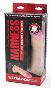 Податливый фаллос на трусиках Harness - 20,5 см. фото 3 — pink-kiss