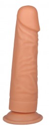 Фаллоимитатор на присоске из нежного геля - 17,5 см. фото 1 — pink-kiss