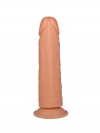 Фаллоимитатор на присоске из нежного геля - 17,5 см. фото 3 — pink-kiss