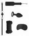 Черный игровой набор Introductory Bondage Kit №5 фото 1 — pink-kiss