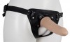 Пустотелый страпон Harness CLASSIC с бандажом - 15,5 см. фото 4 — pink-kiss