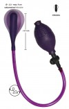 Фиолетовый анальный стимулятор с функцией расширения Anal Balloon фото 4 — pink-kiss