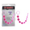 Розовая анальная цепочка с колечком Sassy Anal Beads - 26,7 см. фото 2 — pink-kiss