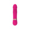 Розовый мини-вибратор с загнутой головкой Dildo Vibe - 11,7 см. фото 3 — pink-kiss