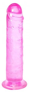 Розовый фаллоимитатор Distortion - 18 см. фото 1 — pink-kiss