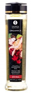 Массажное масло с ароматом кленового сиропа Organica Maple Delight - 240 мл. фото 2 — pink-kiss
