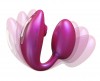 Малиновый вибратор для пар Wonderlover фото 3 — pink-kiss
