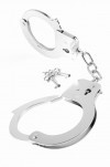 Металлические серебристые наручники Designer Metal Handcuffs фото 1 — pink-kiss