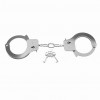 Металлические серебристые наручники Designer Metal Handcuffs фото 3 — pink-kiss