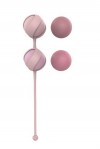 Набор из 4 розовых вагинальных шариков Valkyrie фото 2 — pink-kiss