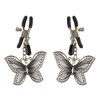 Зажимы на соски с бабочками Butterfly Nipple Clamps фото 2 — pink-kiss