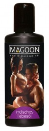 Возбуждающее массажное масло Magoon Indian Love - 200 мл. фото 1 — pink-kiss