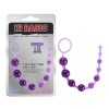 Фиолетовая анальная цепочка Sassy Anal Beads - 26,7 см. фото 2 — pink-kiss