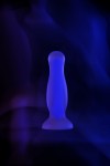 Голубая, светящаяся в темноте анальная втулка Kyle Glow - 10 см. фото 12 — pink-kiss