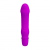 Фиолетовый мини-вибратор Stev -13,5 см. фото 2 — pink-kiss