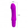 Фиолетовый мини-вибратор Stev -13,5 см. фото 4 — pink-kiss
