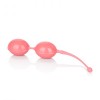 Розовые вагинальные шарики Weighted Kegel Balls фото 2 — pink-kiss