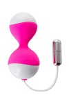 Бело-розовые вагинальные шарики Nalone MiuMiu фото 4 — pink-kiss