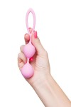 Розовые вагинальные шарики Lotus фото 3 — pink-kiss