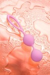 Розовые вагинальные шарики Lotus фото 6 — pink-kiss