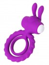 Фиолетовое эрекционное кольцо на пенис JOS  GOOD BUNNY фото 1 — pink-kiss