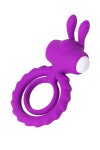 Фиолетовое эрекционное кольцо на пенис JOS  GOOD BUNNY фото 3 — pink-kiss