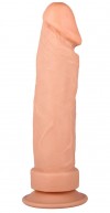 Фаллоимитатор без мошонки на присоске - 20,5 см. фото 1 — pink-kiss