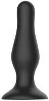 Черная анальная пробка Self Penetrating Butt Plug № 67 - 12,7 см. фото 1 — pink-kiss