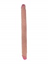 Двусторонний фаллоимитатор из неоскин - 47 см. фото 3 — pink-kiss