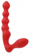 Красный силиконовый стимулятор PURRFECT SILICONE - 19 см. фото 1 — pink-kiss