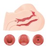 Телесный мастурбатор-полуторс Maria Onehole Real Vagina с двойным слоем материала фото 3 — pink-kiss