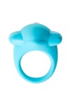 Голубое эрекционное силиконовое кольцо TOYFA A-Toys фото 2 — pink-kiss