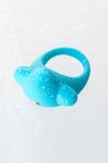 Голубое эрекционное силиконовое кольцо TOYFA A-Toys фото 10 — pink-kiss