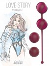Набор из 4 бордовых вагинальных шариков Valkyrie фото 2 — pink-kiss