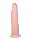 Фаллоимитатор на присоске ART-Style №25 с бугорком для клиторальной стимуляции - 19,5 см. фото 3 — pink-kiss