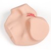 Телесный вибромастурбатор-полуторс Maria Onehole Real Vagina с двойным слоем материала фото 6 — pink-kiss
